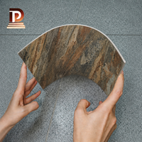 Panel Dinding 3D Warna-Warni Desain Modern, Gambar Batu Cetak 3D, Batu Lunak untuk Dinding Eksterior, Mcm Soft Porcelanato Fleksibel