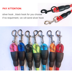 สายจูงสุนัขสะท้อนแสงไนลอนรุ่นล่าสุด สายจูงสุนัขแบบเชือกแข็งแรงทนทานสำหรับสัตว์เลี้ยง - Product Image 3