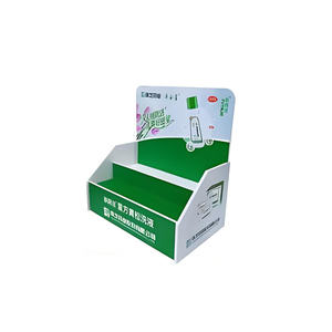 Présentoir de comptoir personnalisable présentoirs en carton ondulé pour la promotion paquet de bonbons pour boîte alimentaire - Product Image 3
