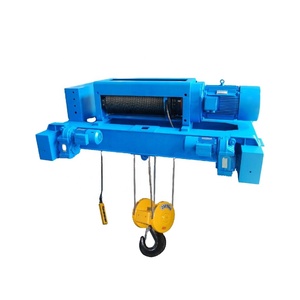 Polipasto de cable eléctrico de doble viga, resistente, 10t, con gancho - Product Image 1