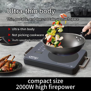 Aparato de cocina 3500W Placa de cocción de cerámica Inducción eléctrica Control táctil Portátil Precio barato Nueva llegada - Product Image 2