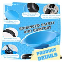 Chaise tournante pour enfants autistes, chaise pivotante sensorielle, jouet d'équilibre en plastique pour TDAH, utilisation intérieure/extérieure