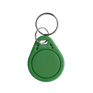 Venta superior <span class=keywords><strong>Ico</strong></span> Chip 13,56 MHZ RFID Business Tag logotipo personalizado RFID llavero etiqueta programada NFC Key Fobs con datos - Product Image 4