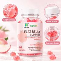 Gummies Efficaces Ventre Plat Régime Ventre Vitamine C Métabolisme Rapide Produit Minceur Garcinia Detox Brûle-Graisse pour la Perte de Poids