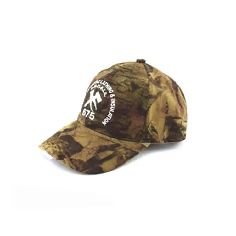 China Supplier OEM New Design Tactical Outdoor Custom Safety LED Baseball Cap and Hat
