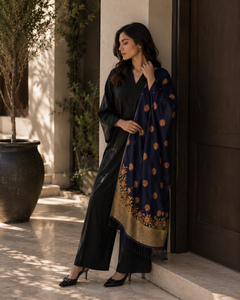 Women Embroidered Digital Print Viscose <b>Shawl</b> Long Fringe <b>Traditional</b> Winter <b>Scarf</b> Soft Warm Breathable Durable Lightweight - Product Image 5