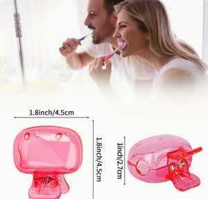 Étui de protection portable en plastique pour brosse à dents de voyage, anti-poussière, avec clip de protection pour tête de brosse à dents de salle de bain domestique - Product Image 4