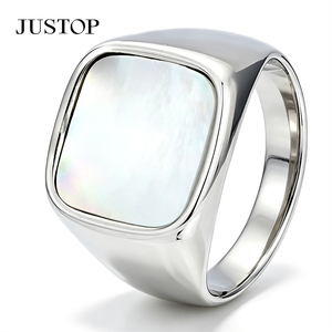 Silver plated wedding band Unisex classic fashion <b>ring</b> Geometric anniversary jewelry Plain <b>ring</b> for <b>couples</b> - Product Image 2