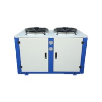 Unité de réfrigération industrielle basse température de type coffre 380V avec compresseur semi-hermétique pour fruits, légumes et fruits de mer (réfrigération par condensation)