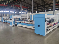 Machine automatique de pliage et de collage de cartons pour boîtes en carton ondulé à prix avantageux