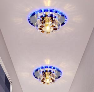 Balcony Downlight Porch Hall Aisle Spot <b>Light</b> Modern <b>Crystal</b> Small <b>Ceiling</b> <b>Lights</b> for Corridor - Product Image 5