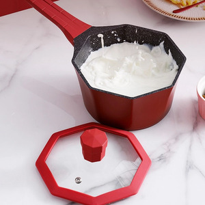Sanière — ensemble d'ustensiles de cuisine en Aluminium moulé sous pression, 7 pièces, couleur rouge, vente en gros - Product Image 3