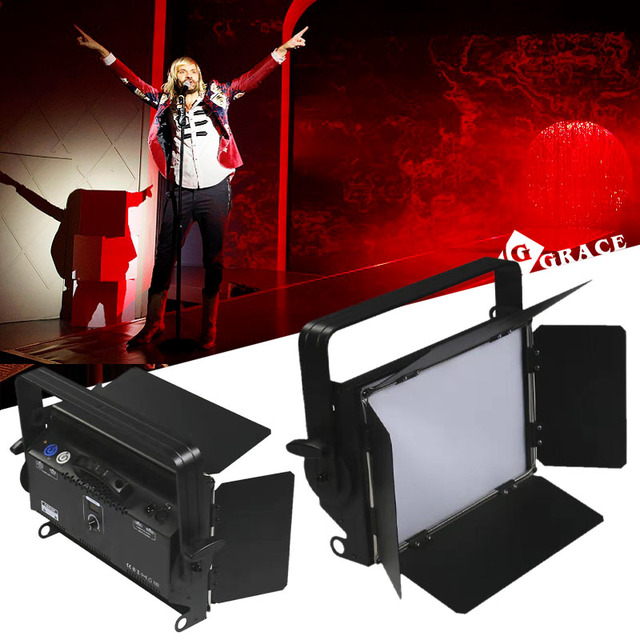 Igreslite 100W LED Panel Light 3200K-5600K TV Studio Broadcast Film Light for Video & Film Production for Exhibition Lighting