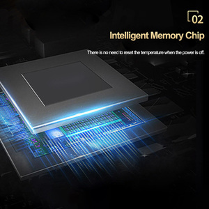 Réfrigérateur à boissons Vanace pour comptoir, réfrigérateur compact avec porte en verre, vitrine réfrigérée pour magasin de détail - Product Image 5