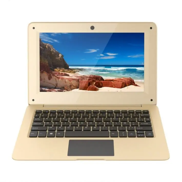 2021 лучшие продажи 10,1 дюймов дети ноутбук двухъядерный ноутбук Розовый цвет розового золота дешевые мини лаптопы для студентов