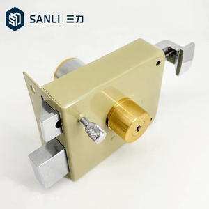 Cerradura <span class=keywords><strong>de</strong></span> Seguridad para Puerta <span class=keywords><strong>de</strong></span> <span class=keywords><strong>Casa</strong></span>, Fácil Instalación, Duradera, con Pestillo, para Puerta Principal - Product Image 2