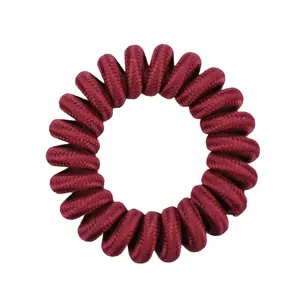 Cute Hair Accessories Nitted Telephone Wire Hair Ties For Kids Fabrics Kids Elastic Hair Ties Rubber Band Scrunchie