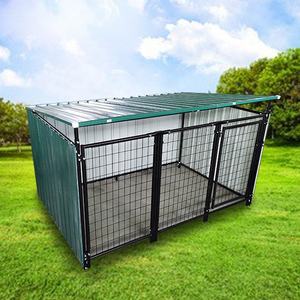 Chenils grand extérieur résistant aux intempéries chenil <span class=keywords><strong>galvanisé</strong></span> chien chenils - Product Image 2