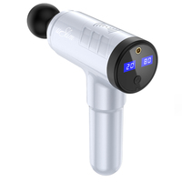Pistolet de Massage par vibrations pour tissus profonds musculaire, appareil sans fil avec écran tactile LED, 12 v