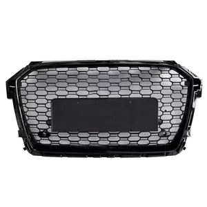 Auto <span class=keywords><strong>A1</strong></span> S1 griglia anteriore paraurti anteriore RS1 stile ABS a nido d'ape Gloss nero griglia anteriore per <span class=keywords><strong>Audi</strong></span> <span class=keywords><strong>A1</strong></span> S1 2016 2017 2018 - Product Image 2
