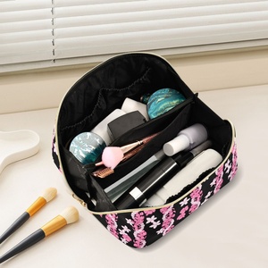 Productos de Tendencia 2024, Novedades, Bolsa Organizadora Personalizada con Diseño de Lei Rosa de Puakenikeni de Hawái, para Maquillaje, Artículos de Aseo y Cosméticos - Product Image 5