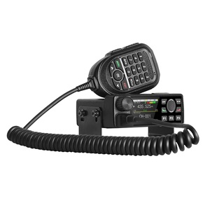 <span class=keywords><strong>Mini</strong></span> Radio para Auto VHF y UHF, Walkie Talkie de 25W de Alta Potencia, Transceptor Móvil con Memoria de 99 Canales y Micrófono Profesional - Product Image 1