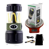 Lampe de camping LED en gros, rechargeable par USB, étanche pour l'extérieur, lampe de tente multifonction, lumière d'ambiance, lampe torche