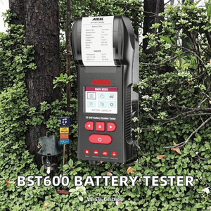 Ancel BST600 - Probador Digital de Carga de Batería OBD2 para Automóviles de 5-12V, 100-2000 CCA, con Impresora, Herramienta de Diagnóstico de Arranque y Carga, RF 1.5" - Product Image 2