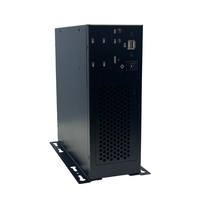 IPCF-B2000 sasis komputer industri terpasang di dinding dengan lubang pemasangan antena ganda mendukung Motherboard ITX Mini