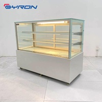 Vitrine Réfrigérée Commerciale à Affichage Numérique pour Gâteaux et Pâtisseries – Réfrigérateur de Présentation pour Boulangerie et Desserts