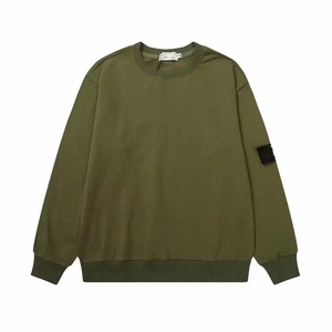 Felpa con Cappuccio da <span class=keywords><strong>Uomo</strong></span> in Cotone Pesante 350 Gsm, Design Innovativo, Vestibilità Slim, Ricami 3D, Applicazioni in Strass, <span class=keywords><strong>Abbigliamento</strong></span> Personalizzato di Lusso - Product Image 3