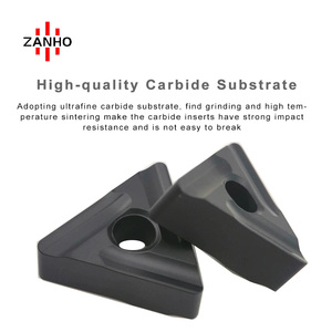 Carbide chuyển công cụ cho <span class=keywords><strong>CNC</strong></span> phay khoan kim loại Lathe End Mills khoan bit chèn-Hiệu suất cao bền PVD/cvd tráng - Product Image 3