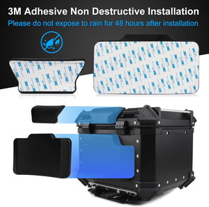 Универсальный верхний чехол для мотоцикла, 25л 35Л 45л 55Л 65л 85Л 100л, задний багажный чехол для электрического велосипеда, подушка, подкладка для спинки - Product Image 5