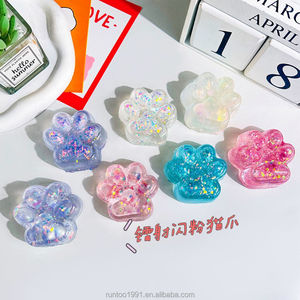 Juguetes Mochi de Alta Apariencia con Forma de Pata de Gato, Novedosos Juguetes Antiestrés y Descompresivos con Logotipo - Product Image 3