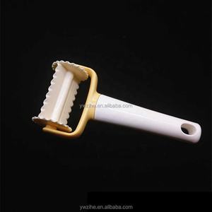 3 unids/set Fondant pastel panadería herramientas Rolling <span class=keywords><strong>Angel</strong></span> galleta ravioli cortador plástico hornear pastelería suministros Color al azar - Product Image 3