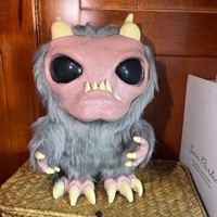 Peluche Alien Cartoonish d'Halloween 20cm, Fait Main, Accessoire d'Horreur, Jouet Décoratif en Coton PP