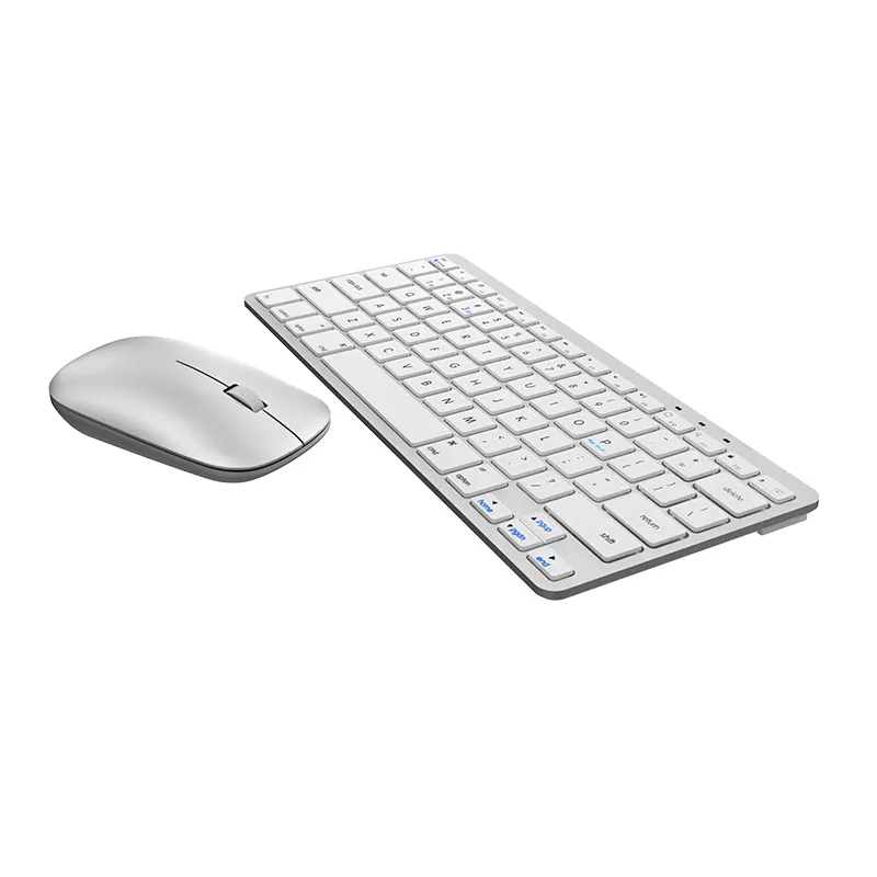Hot Mouse Keyboards Ergonomics Mini Rechargeable Wireless Bluetooth Keyboard And Mouse Combo Supports Both WIN And MAC