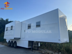 Kendaraan Trailer Bus Laboratorium Baja Mewah Modular Prefab yang Dapat Disesuaikan, Rumah Sakit Bergerak, Kontainer Medis, Klinik ISO/CE - Product Image 4