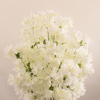 Arbre Floral Artificiel, Centre de Table de Mariage, Grand Cerisier Blanc Artificiel Idéal pour Décoration de Fête