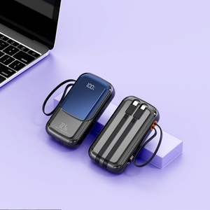 Cargador Portátil de 20000mAh con Cable Integrado, Pantalla Digital de 22.5W, Carga Rápida, Universal para Exteriores - Product Image 6