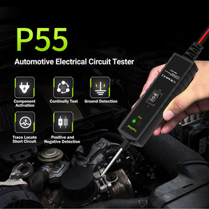เครื่องทดสอบวงจรไฟฟ้ารถยนต์ P55 12-24V เครื่องมือวินิจฉัยการตรวจจับการลัดวงจรและการต่อลงดิน - Product Image 4