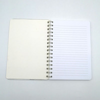 Vente chaude 2025 nouveau cahier à spirale à couverture étoile en PVC liquide à paillettes étanches