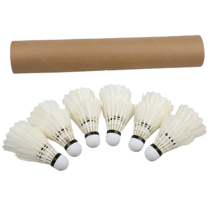 Volant de <span class=keywords><strong>badminton</strong></span> Anyball 444 Fiber Cock Hybrid 3-en-1, durable, en plumes d'oie naturelles de qualité supérieure, outil d'entraînement - Product Image 3