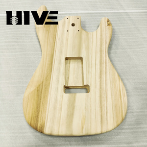 ST电吉他左手身体ST电吉他身体DIY可修改图，用于在手背侧绘画 - Product Image 5