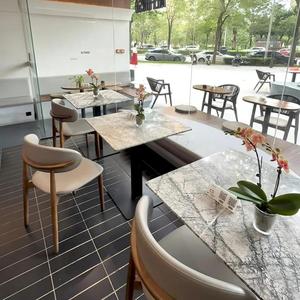 Chaises de <span class=keywords><strong>restaurant</strong></span> modernes en métal sur mesure pour café, hôtel, centre commercial, parc - Mobilier commercial durable, écologique et facile à nettoyer - Product Image 1