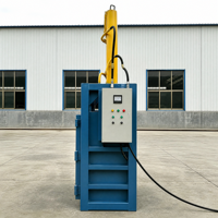 Presse à balles hydraulique verticale pour le recyclage du papier, du carton, des bouteilles en plastique