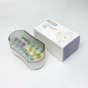 Manopole di conteggio scatola di disinfezione dentale custodia per sterilizzatore per <span class=keywords><strong>Autoclave</strong></span> Burs Endo portadocumenti con conteggio scatola di separazione di 2 colori per - Product Image 6