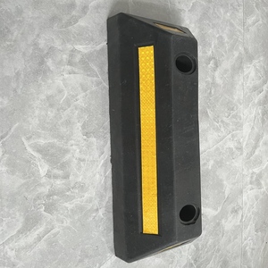 Aiko cao khả năng hiển thị cam cao su + nhựa khối đậu xe với dải phản quang cho an toàn ban đêm - Product Image 5