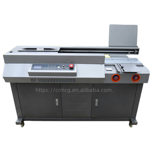 Machine de découpe de papier entièrement automatique, Machine de collage d'équipement publicitaire graphique de reliure de documents d'appel d'offres adhésif thermofusible - Product Image 4