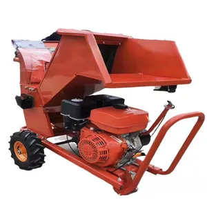 Output power 13HP multifungsi kayu chipper kecil rumah tangga taman chipper kebun kebun cabang tenaga kuda tinggi kayu chipper